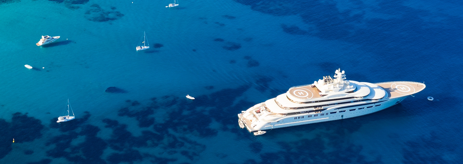 Luxury yacht in Phuket